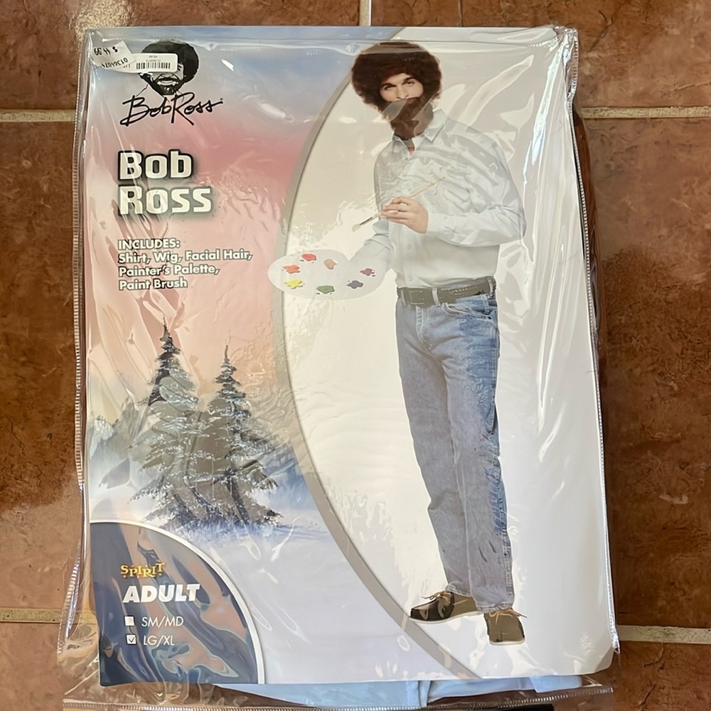 Bob Ross Costume ( spirit Halloween costumes)
